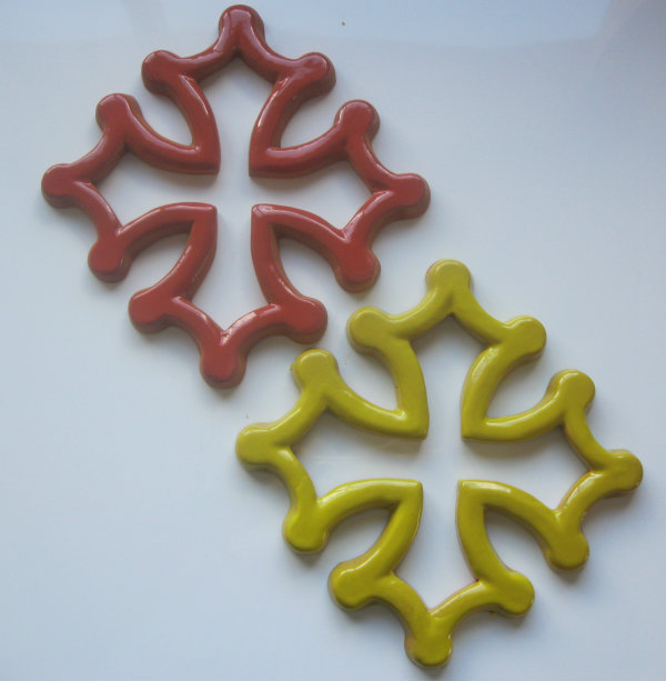 Clips Couvre-rail Picatinny – Croix Occitane – France – Bleu Blanc Rouge