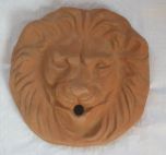 Tête de lion diamètre 21,5 - statue animaux