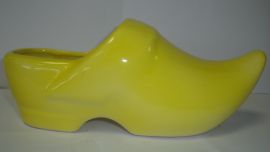 sabot émaillé jaune