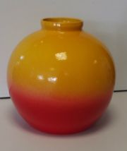 Vase boule grand modèle Hauteur 23 cm degradé 